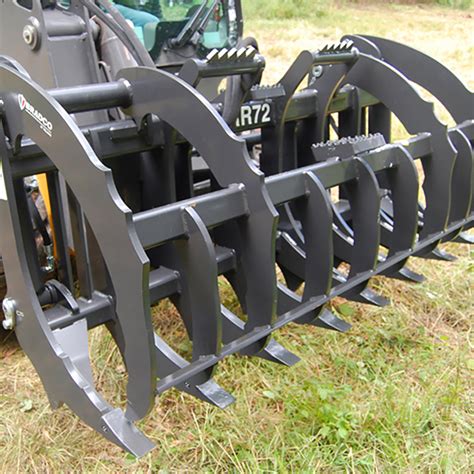 leaf and debris rake for skid steer|bradco root rake.